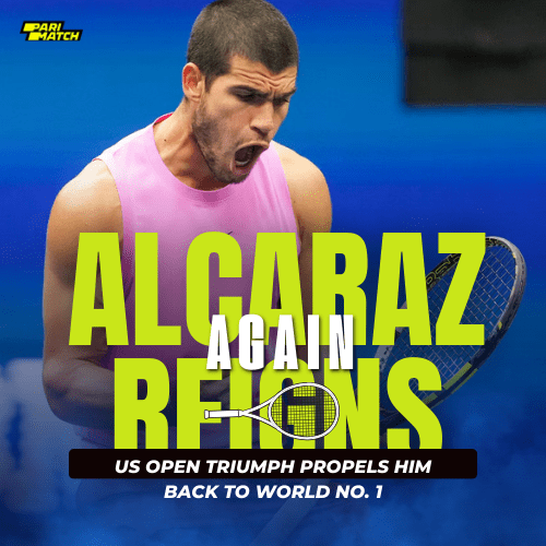 Alcaraz Reigns Again: US Open Triumph Propels Him Back to World No. 1