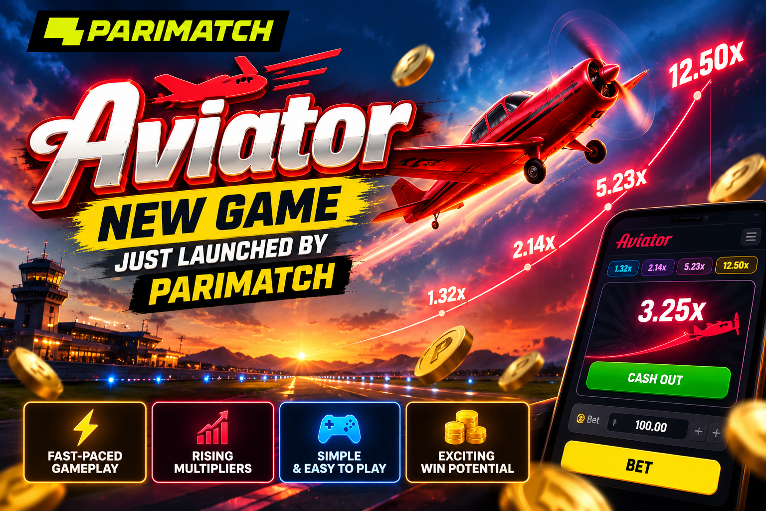 Aviator New Game Launched by Parimatch: Everything You Need to Know